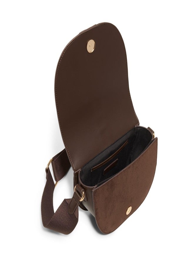 كول ات سبرنج حقيبة كروس بودي نسائية من كول إت سبرينغ أولي باللون البني الداكن - Image 3